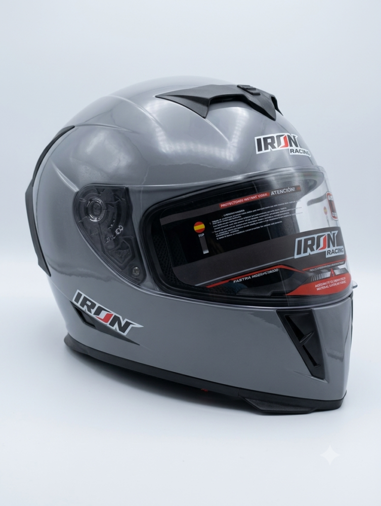 Casco De Moto Iron Racing Certificacion DOT Talla M