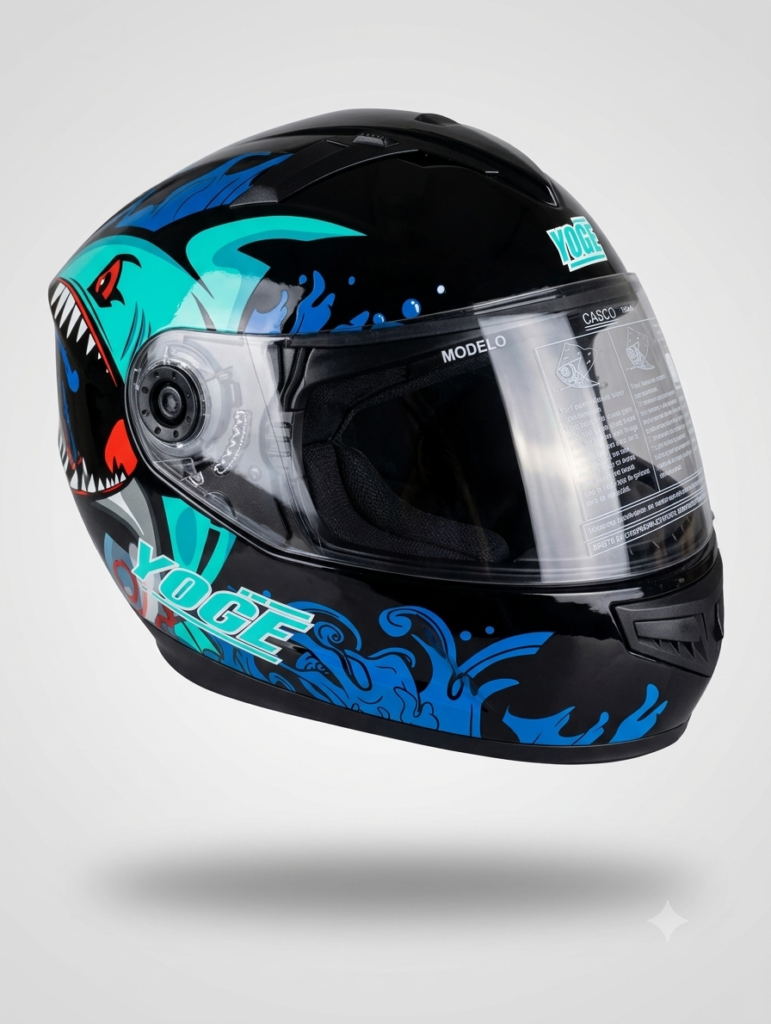 Casco De Moto YOGE Certificacion DOT