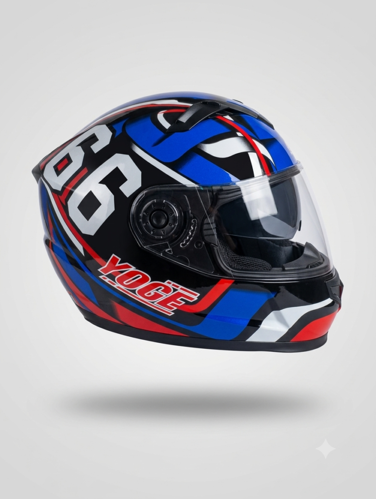 Casco De Motocicleta YOGE Con Certificacion DOT