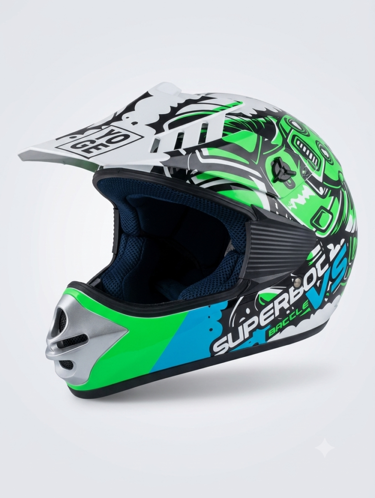 Casco De Motocicleta YOGE Con Certificacion DOT