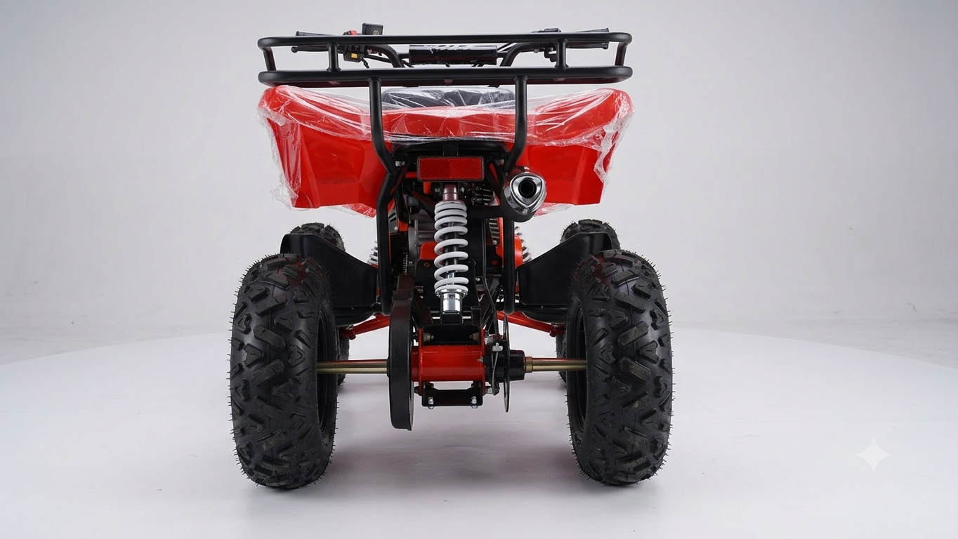 Cuatrimoto Infantil Color Roja Motor 50cc - Imagen 2