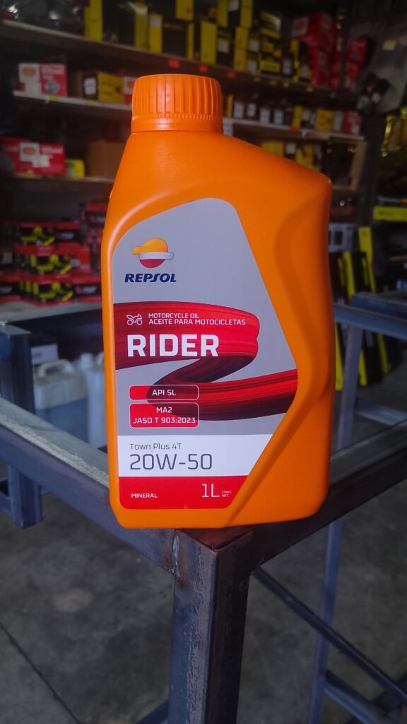 Aceite Para Motocicletas 4T 20w-50 Repsol Rider