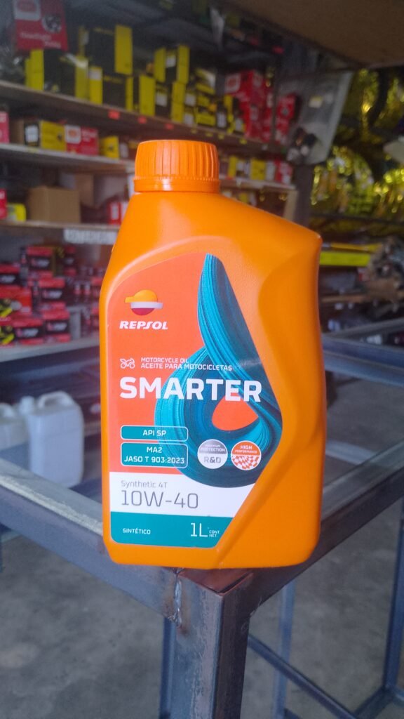 Aceite Para Motocicletas 4T 10w-40 Repsol Smarter