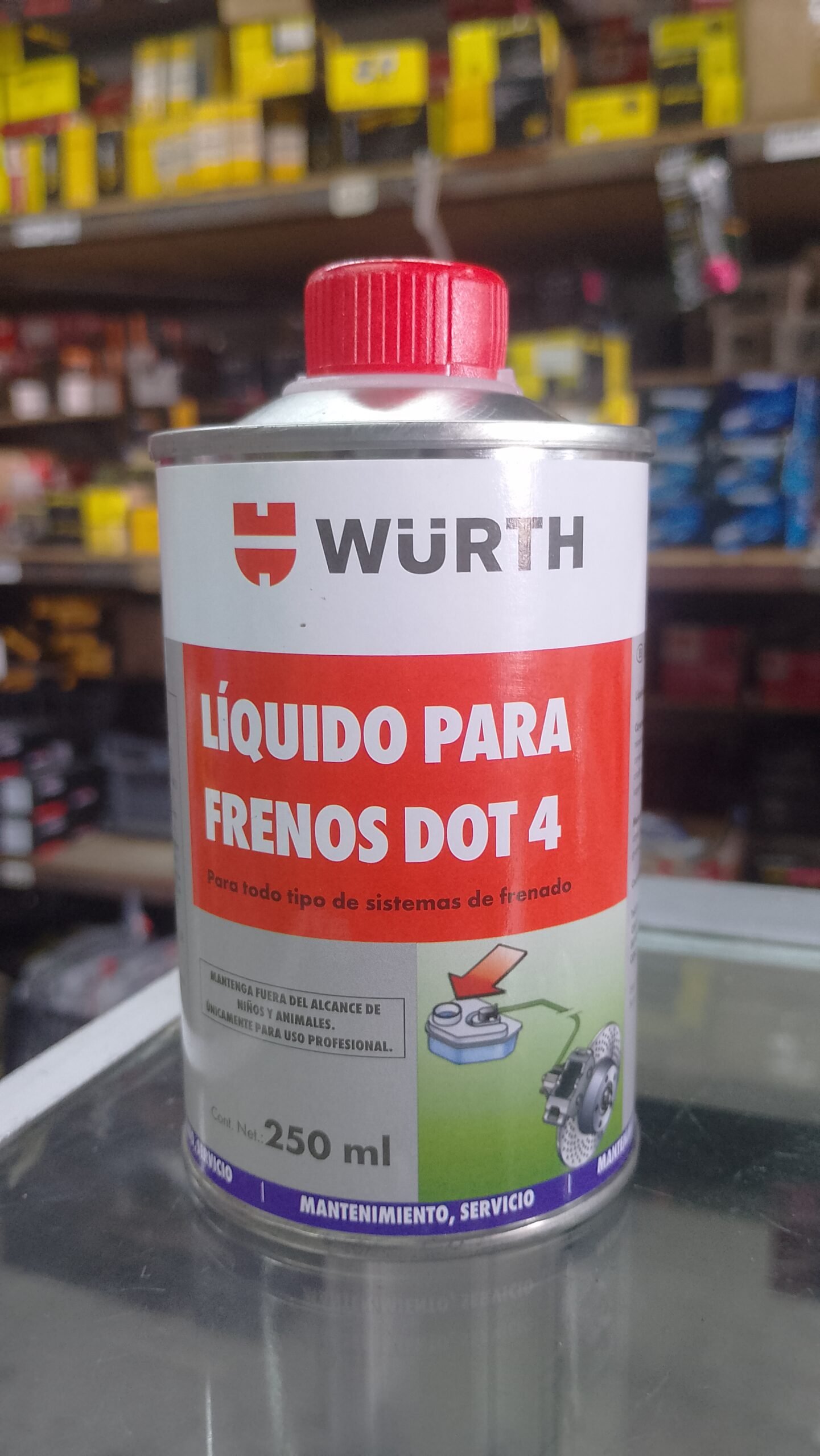 Liquido Para Frenos DOT 4