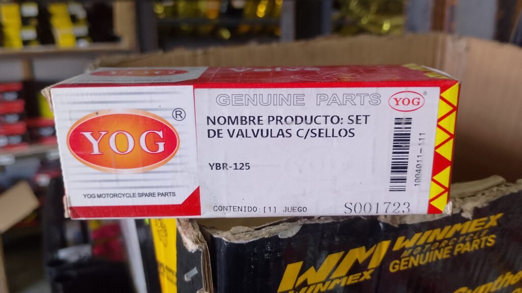 Set De Valvulas Con Sellos Para Motocicleta YBR-125