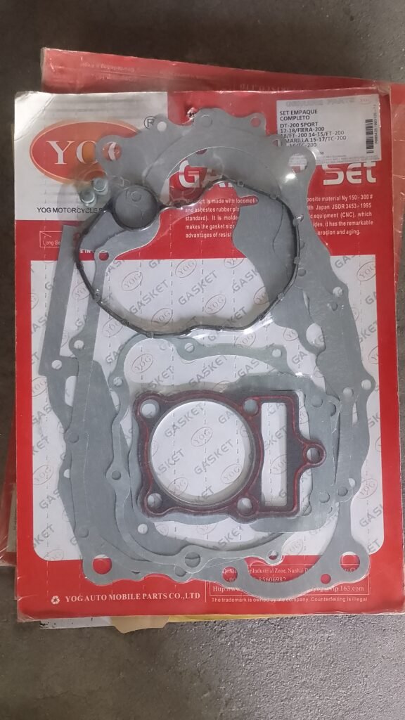 Juego De Empaques De Motor Completos DT-200 Sport
