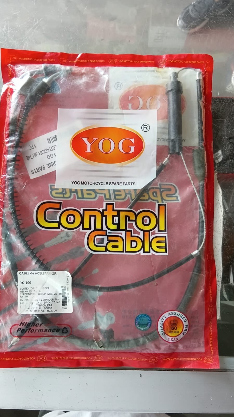 Cable De Acelerador RX-100